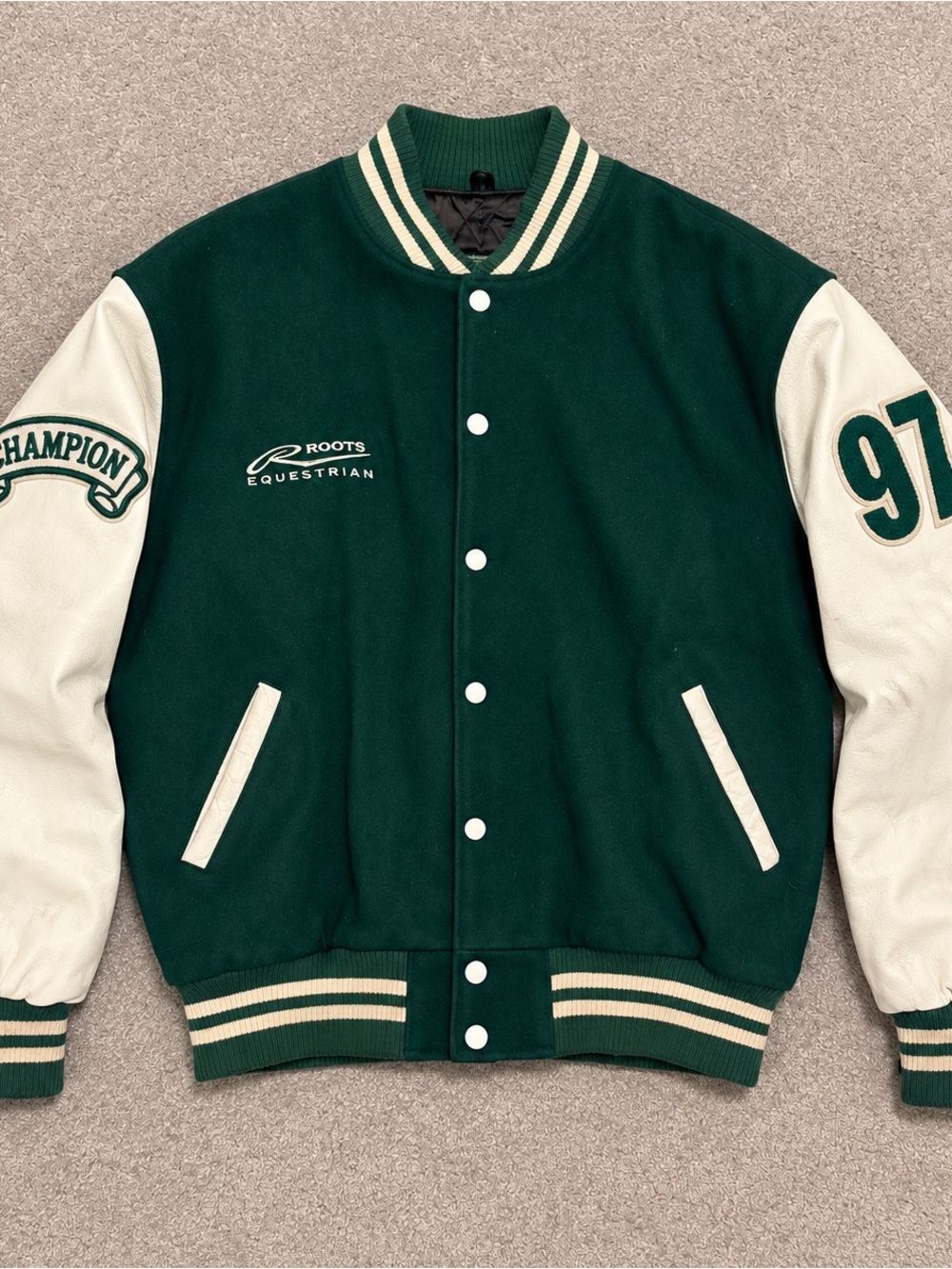 Vintage Roots Equestrian Varsity Jacket XXL